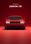 Πινακας σε καμβά DODGE DEMON 170
