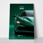 Πινακας σε καμβά FERRARI SF90