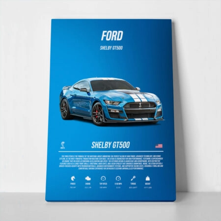 Πινακας σε καμβά FORD SHELBY GT500 - Αυτοκινητα
