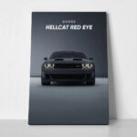 Πινακας σε καμβά HELLCAT RED EYE