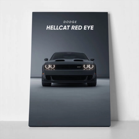 Πινακας σε καμβά HELLCAT RED EYE - Αυτοκινητα