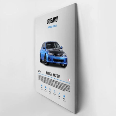 Πινακας σε καμβά IMPREZA WRX STI - Αυτοκινητα Sticky 2