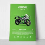 Πινακας σε καμβά KAWASAKI NINJA ZX-10R IMPERIAL