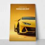 Πινακας σε καμβά LAMBORGHINI HURACAN EVO
