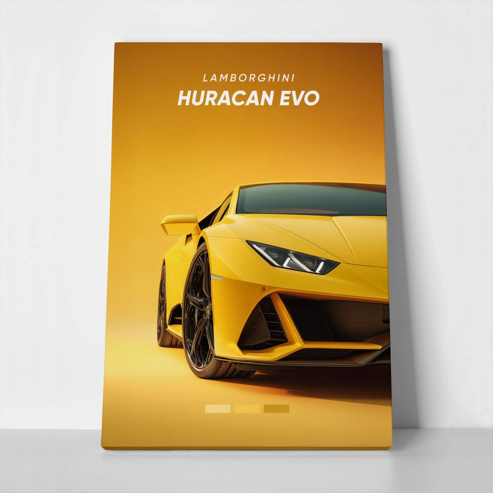 Πινακας σε καμβά LAMBORGHINI HURACAN EVO