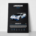 Πινακας σε καμβά LAMBORGHINI HURRACAN STO IMPERIAL