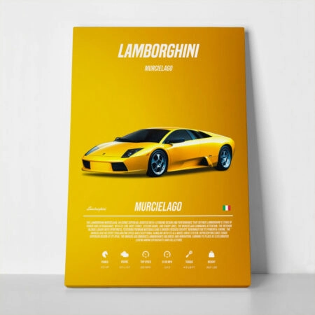 Πινακας σε καμβά LAMBORGHINI MURCIELAGO IMPERIAL - Αυτοκινητα