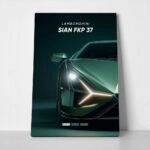 Πινακας σε καμβά LAMBORGHINI SIAN FKP 37