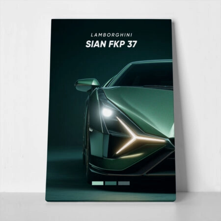 Πινακας σε καμβά LAMBORGHINI SIAN FKP 37 - Αυτοκινητα