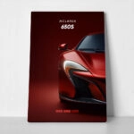 Πινακας σε καμβά MCLAREN 650S