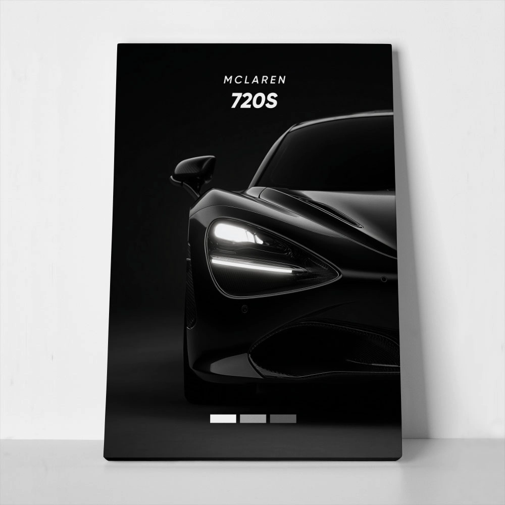 Πινακας σε καμβά MCLAREN 720S