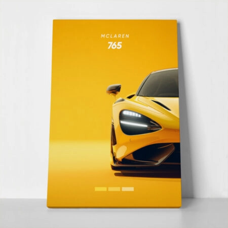 Πινακας σε καμβά MCLAREN 765 - Αυτοκινητα