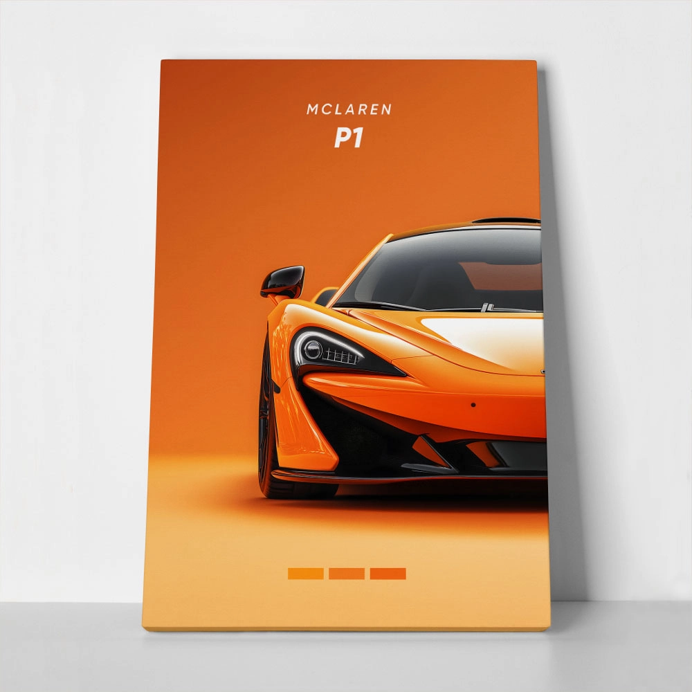 Πινακας σε καμβά MCLAREN P1