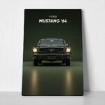 Πινακας σε καμβά MUSTANG 1964