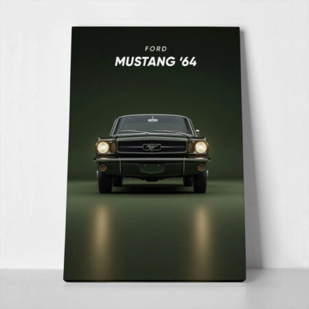Πινακας σε καμβά MUSTANG 1964 - Αυτοκινητα