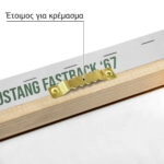 Πινακας σε καμβά MUSTANG FASTBACK