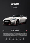 Πινακας σε καμβά NISSAN GTR IMPERIAL