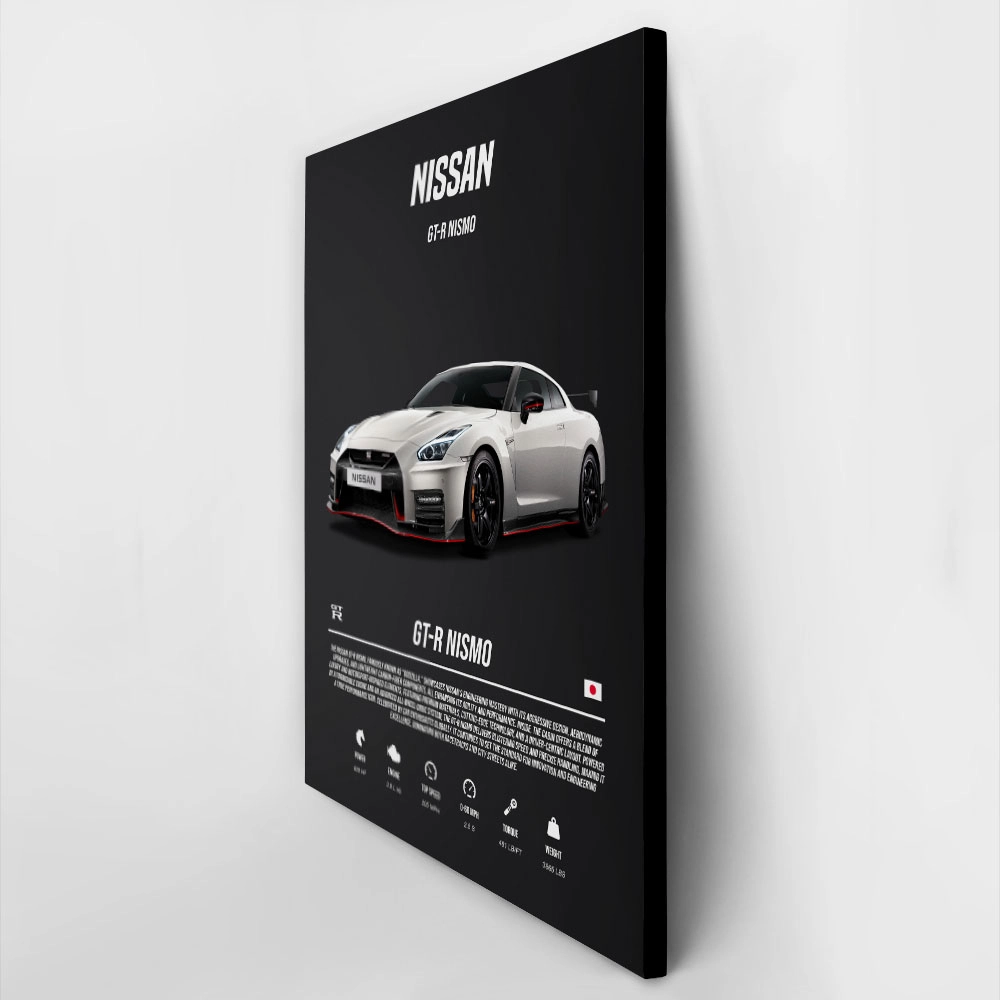 Πινακας σε καμβά NISSAN GTR IMPERIAL