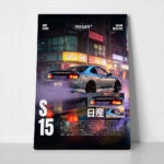 Πινακας σε καμβά NISSAN SILVIA S15