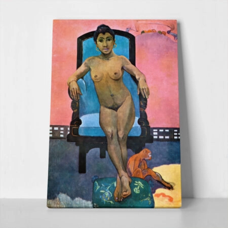 Πινακας σε καμβά PAUL GAUGUIN - ANNAH THE JAVANESE - Paul Gauguin
