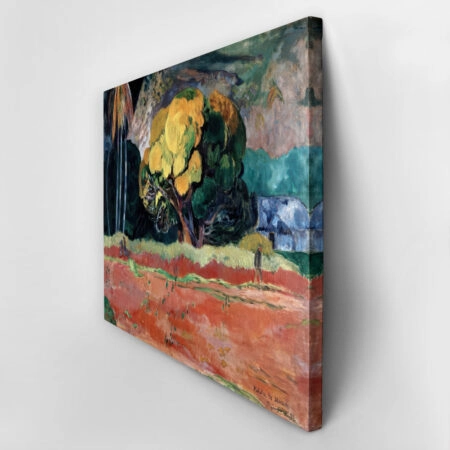 Πινακας σε καμβά PAUL GAUGUIN - AT THE FOOT OF A MOUNTAIN - Paul Gauguin Sticky 2