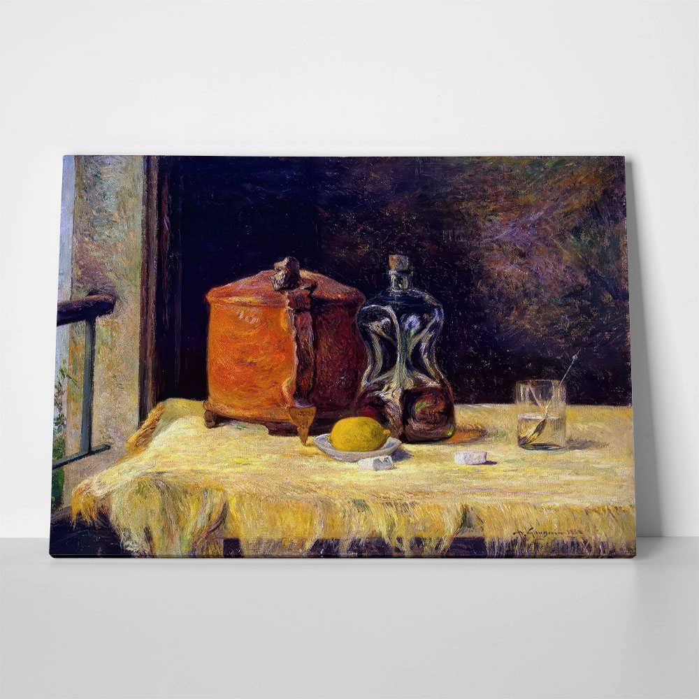 Πινακας σε καμβά PAUL GAUGUIN - AT THE WINDOW 1882