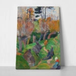 Πινακας σε καμβά PAUL GAUGUIN - AUTUMN IN BRITTANY