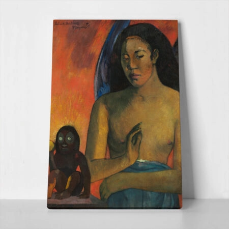 Πινακας σε καμβά PAUL GAUGUIN - BARBARIAN POEMS - Paul Gauguin