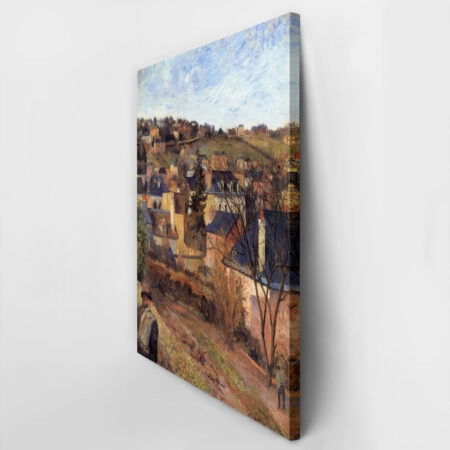 Πινακας σε καμβά PAUL GAUGUIN - BLUE ROOFS OF ROUEN - Paul Gauguin Sticky 2