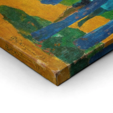 Πινακας σε καμβά PAUL GAUGUIN - BLUE TREE TRUNKS - Paul Gauguin Sticky 1