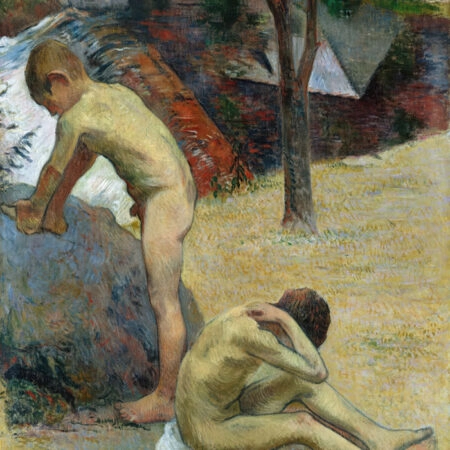 Πινακας σε καμβά PAUL GAUGUIN - BRETON BOYS BATHING - Paul Gauguin Sticky 5