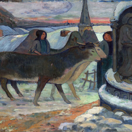 Πινακας σε καμβά PAUL GAUGUIN - CHRISTMAS NIGHT - Paul Gauguin Sticky 5