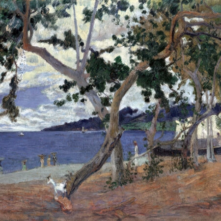 Πινακας σε καμβά PAUL GAUGUIN - COASTAL LANDSCAPE FROM MARTINIQUE - Paul Gauguin Sticky 5
