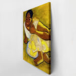 Πινακας σε καμβά PAUL GAUGUIN - CROUCHING TAHITIAN GIRL
