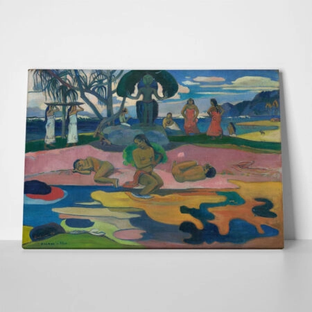 Πινακας σε καμβά PAUL GAUGUIN - DAY OF THE GOD - Paul Gauguin