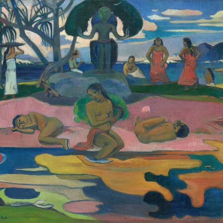 Πινακας σε καμβά PAUL GAUGUIN - DAY OF THE GOD - Paul Gauguin Sticky 5