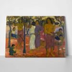 Πινακας σε καμβά PAUL GAUGUIN - DELICIOUS DAY