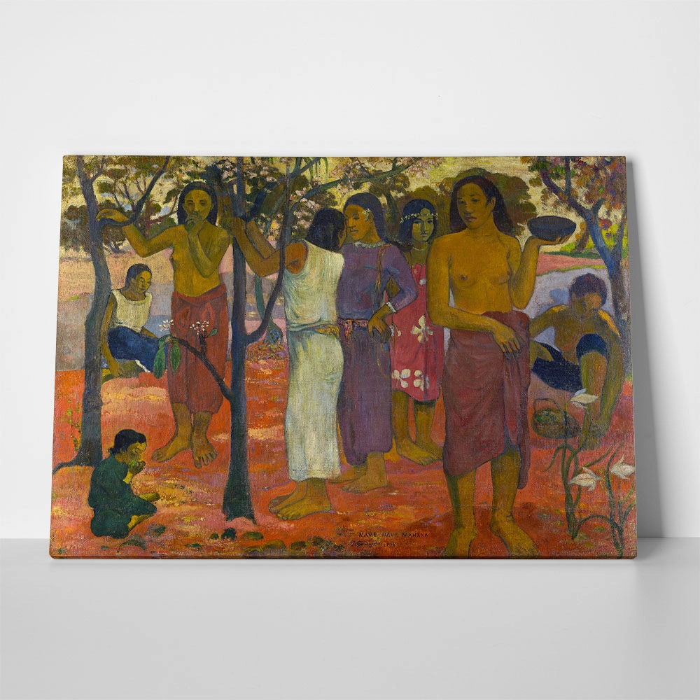 Πινακας σε καμβά PAUL GAUGUIN - DELICIOUS DAY
