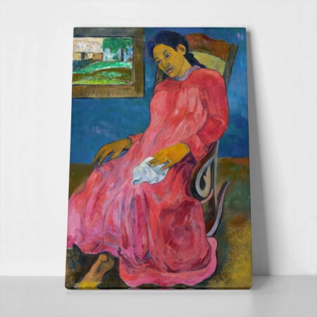 Πινακας σε καμβά PAUL GAUGUIN - FAATURUMA MELANCHOLIC - Paul Gauguin