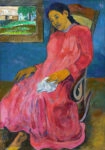 Πινακας σε καμβά PAUL GAUGUIN - FAATURUMA MELANCHOLIC