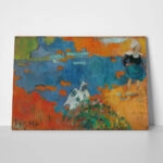 Πινακας σε καμβά PAUL GAUGUIN - GOOSE BY THE WATER