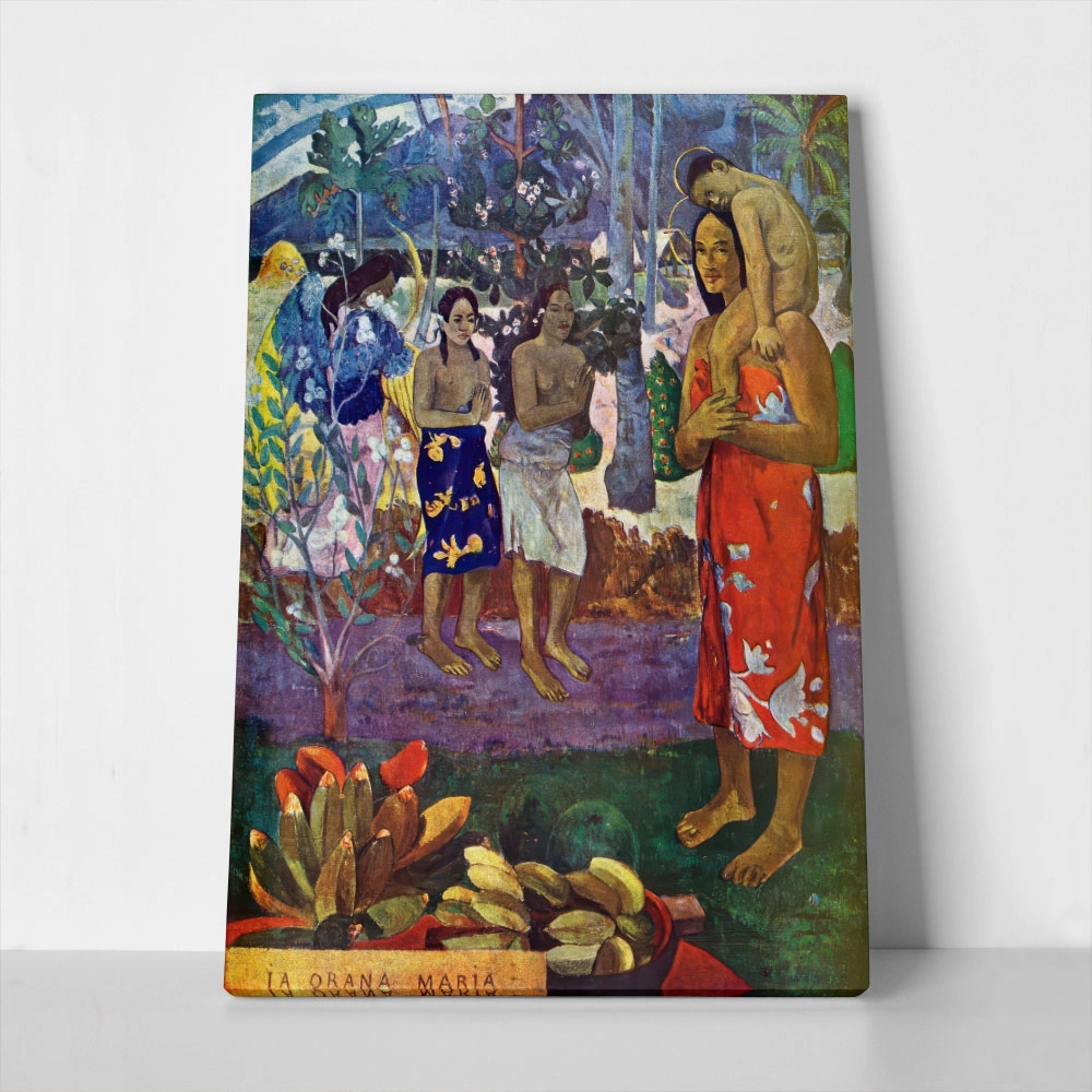 Πινακας σε καμβά PAUL GAUGUIN - HAIL MARY