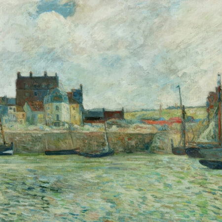 Πινακας σε καμβά PAUL GAUGUIN - HARBOUR SCENE DIEPPE - Paul Gauguin Sticky 5