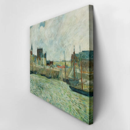 Πινακας σε καμβά PAUL GAUGUIN - HARBOUR SCENE DIEPPE - Paul Gauguin Sticky 2