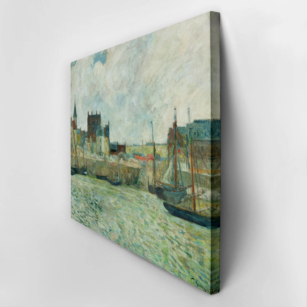 Πινακας σε καμβά PAUL GAUGUIN - HARBOUR SCENE DIEPPE