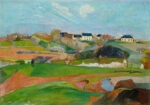 Πινακας σε καμβά PAUL GAUGUIN - LANDSCAPE AT LE POULDU