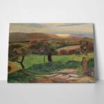 Πινακας σε καμβά PAUL GAUGUIN - LANDSCAPE FROM BRETAGNE