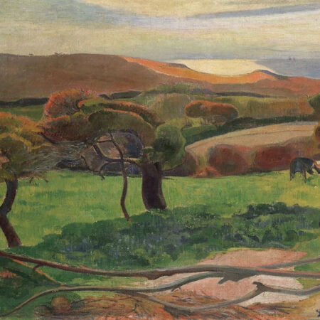 Πινακας σε καμβά PAUL GAUGUIN - LANDSCAPE FROM BRETAGNE - Paul Gauguin Sticky 5