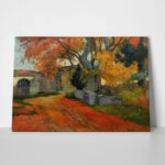Πινακας σε καμβά PAUL GAUGUIN - LANE AT ALYSCAMPS