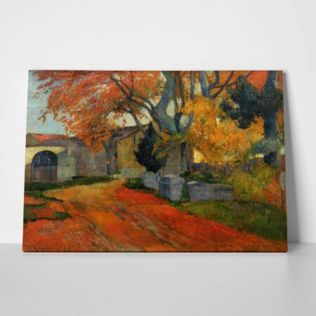 Πινακας σε καμβά PAUL GAUGUIN - LANE AT ALYSCAMPS - Paul Gauguin Sticky 1